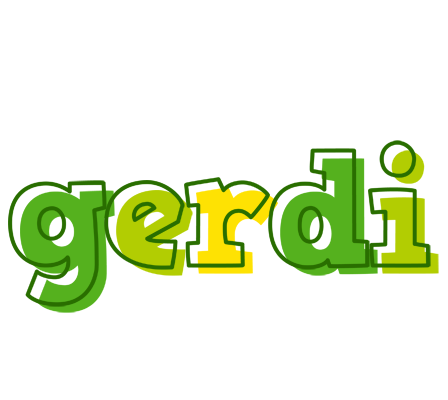 Gerdi juice logo