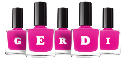 Gerdi nails logo
