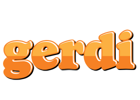 Gerdi orange logo
