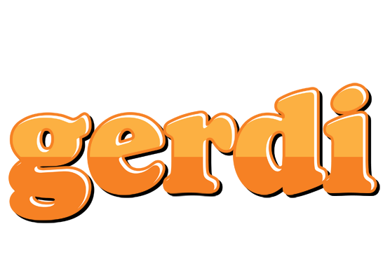 Gerdi orange logo