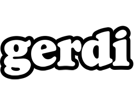 Gerdi panda logo