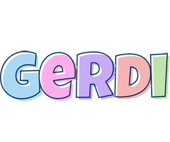 Gerdi pastel logo