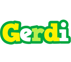 Gerdi soccer logo