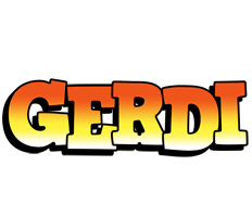 Gerdi sunset logo