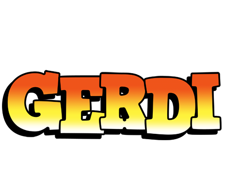 Gerdi sunset logo