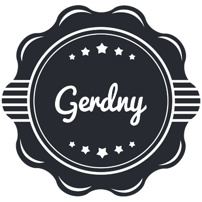 Gerdny badge logo