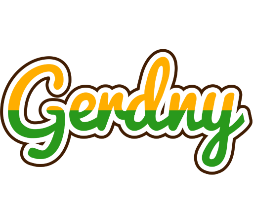 Gerdny banana logo