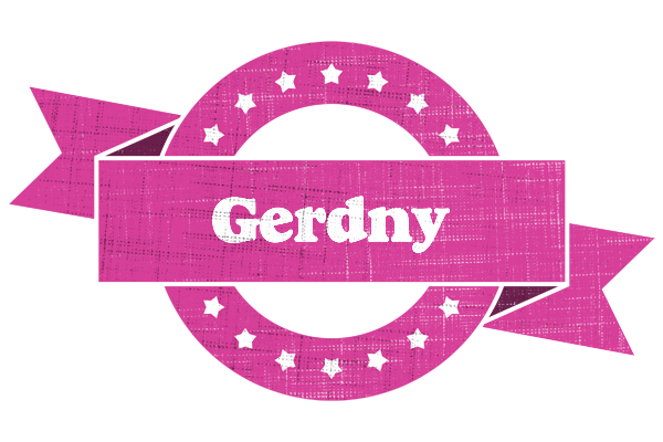 Gerdny beauty logo