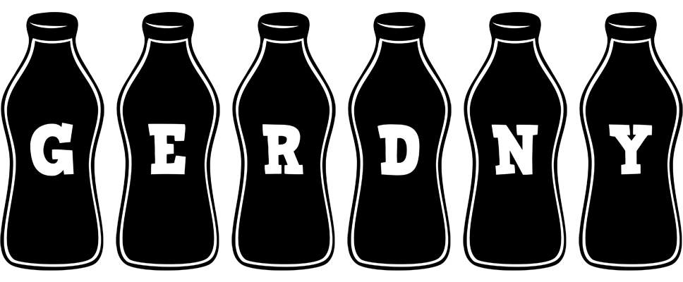 Gerdny bottle logo
