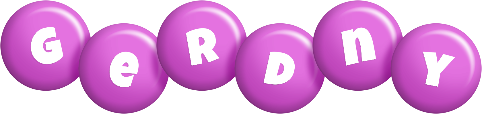 Gerdny candy-purple logo