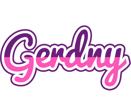 Gerdny cheerful logo