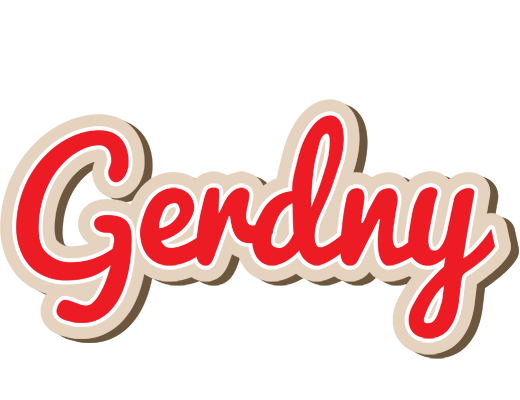 Gerdny chocolate logo