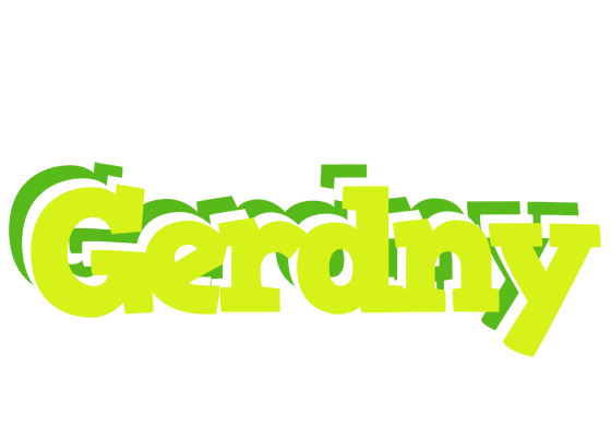 Gerdny citrus logo