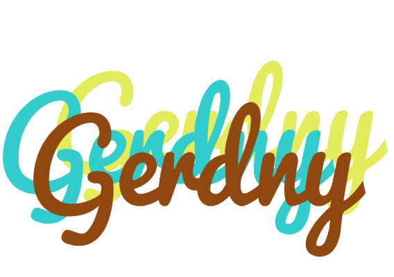 Gerdny cupcake logo