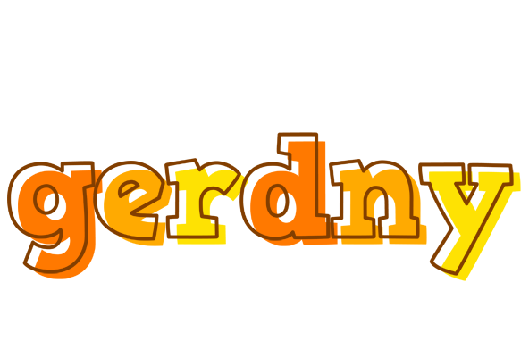 Gerdny desert logo