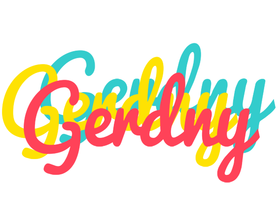 Gerdny disco logo