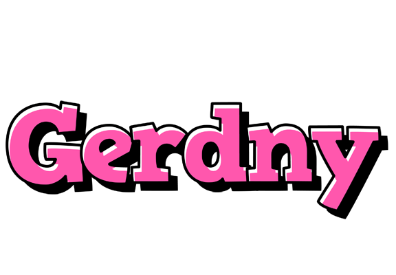 Gerdny girlish logo