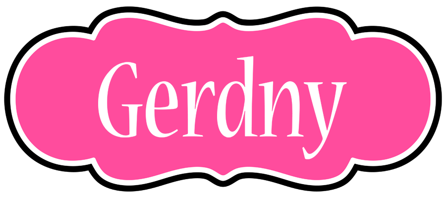 Gerdny invitation logo