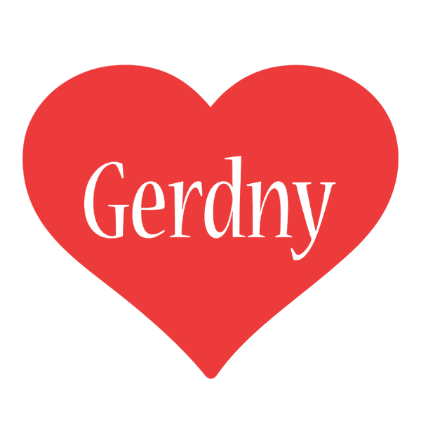 Gerdny love logo