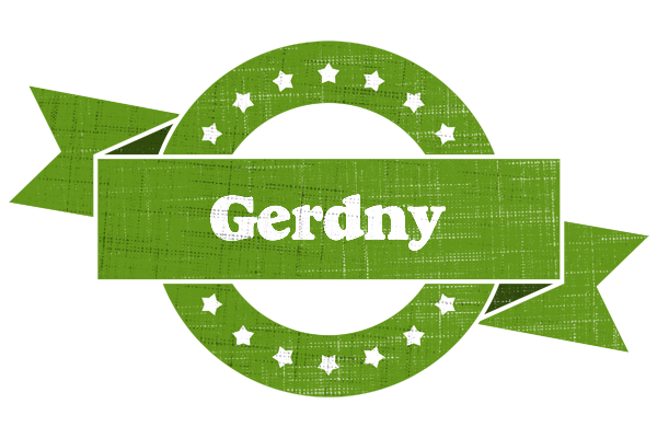 Gerdny natural logo