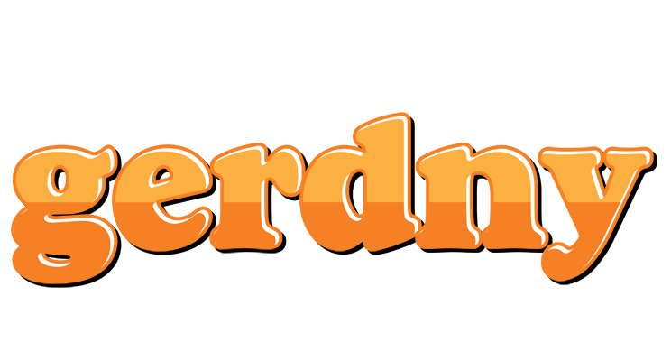 Gerdny orange logo