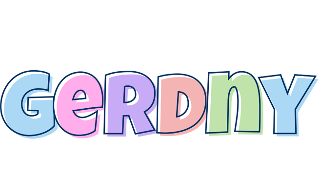 Gerdny pastel logo