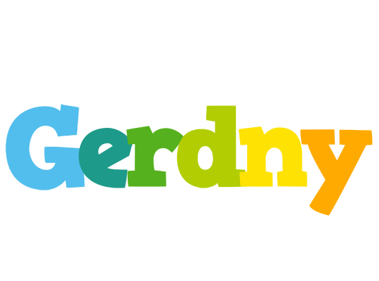 Gerdny rainbows logo