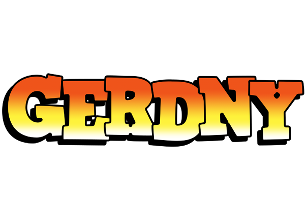 Gerdny sunset logo