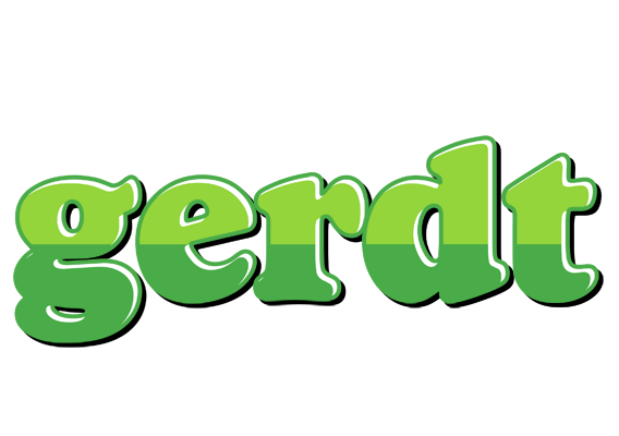 Gerdt apple logo