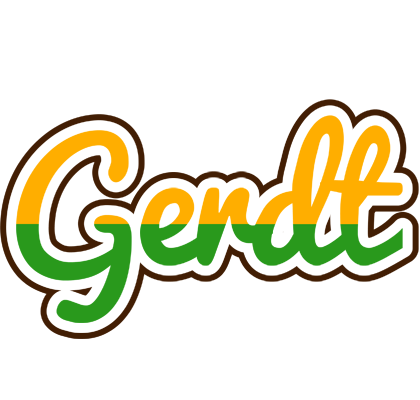 Gerdt banana logo