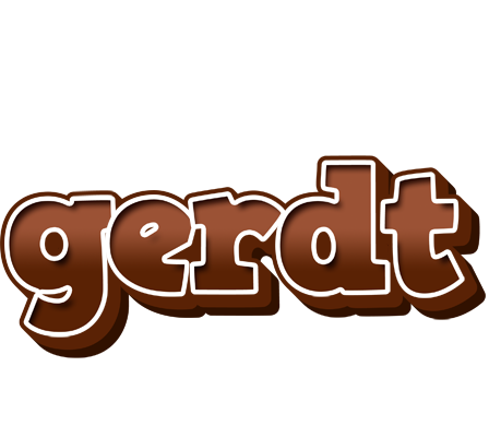 Gerdt brownie logo
