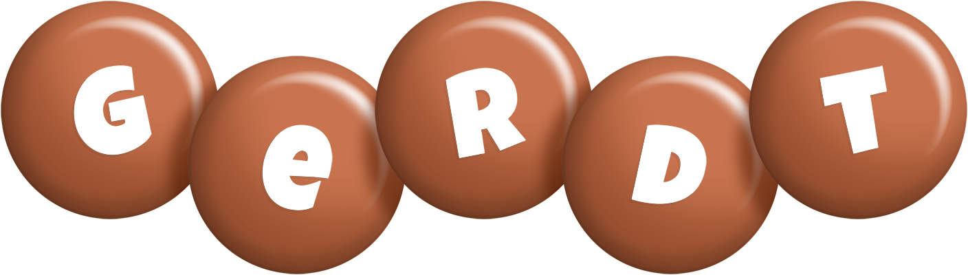 Gerdt candy-brown logo