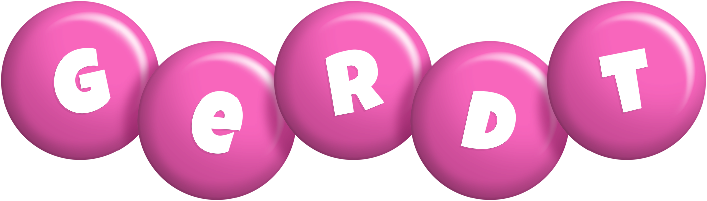 Gerdt candy-pink logo