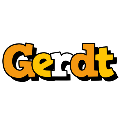 Gerdt cartoon logo