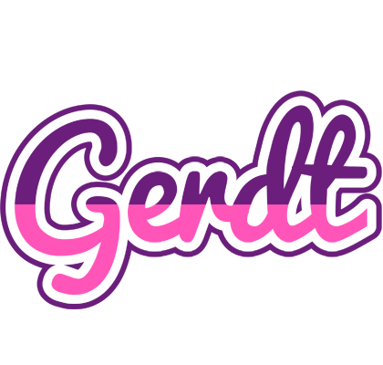 Gerdt cheerful logo