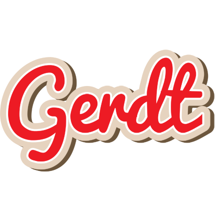 Gerdt chocolate logo