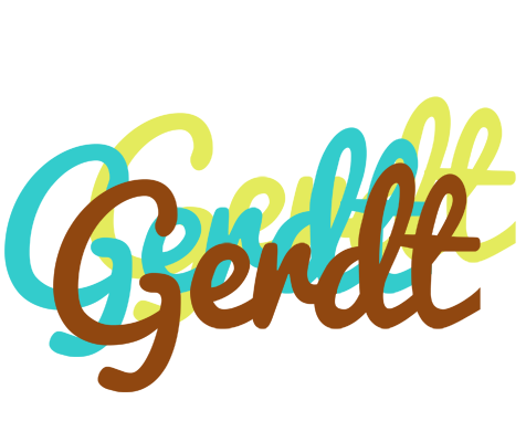 Gerdt cupcake logo