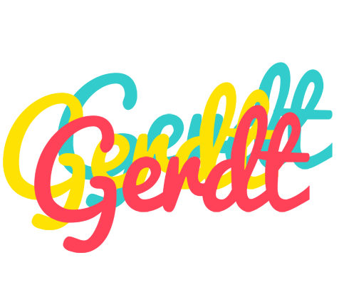 Gerdt disco logo