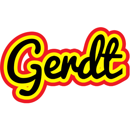 Gerdt flaming logo