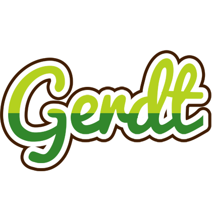 Gerdt golfing logo