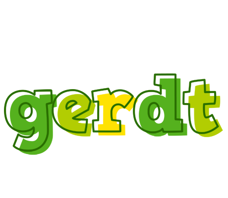 Gerdt juice logo