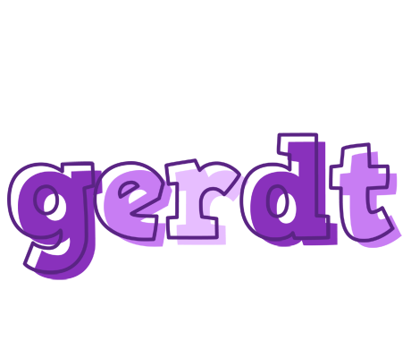 Gerdt sensual logo
