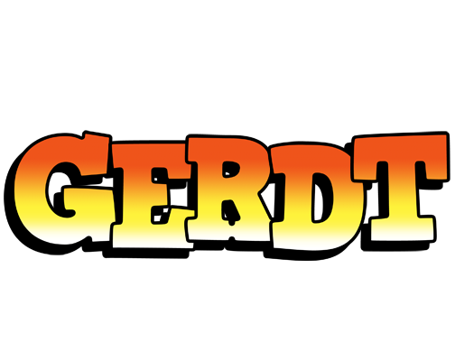 Gerdt sunset logo