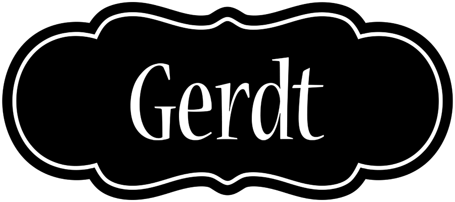 Gerdt welcome logo