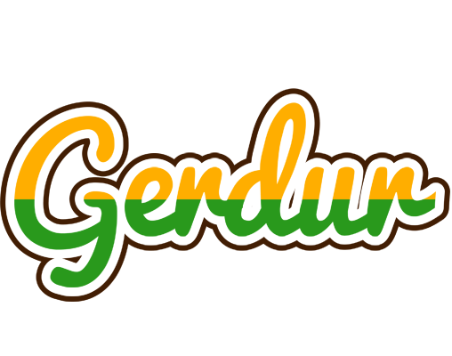 Gerdur banana logo