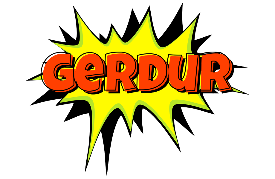 Gerdur bigfoot logo