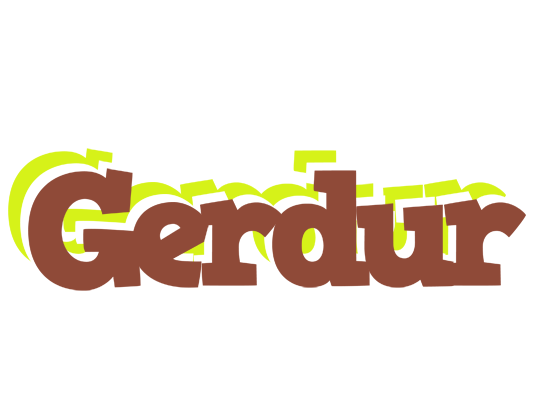 Gerdur caffeebar logo