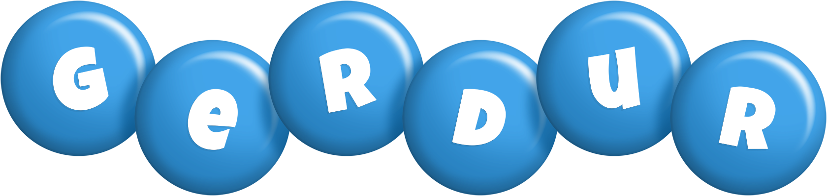 Gerdur candy-blue logo