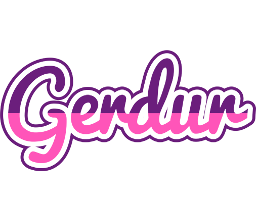 Gerdur cheerful logo