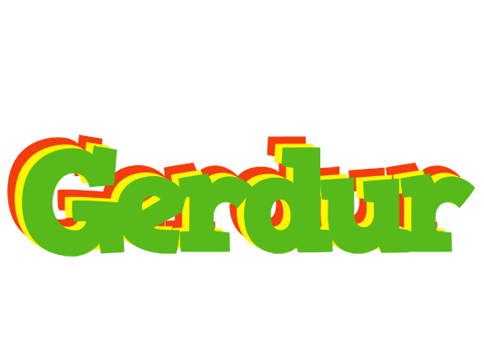 Gerdur crocodile logo